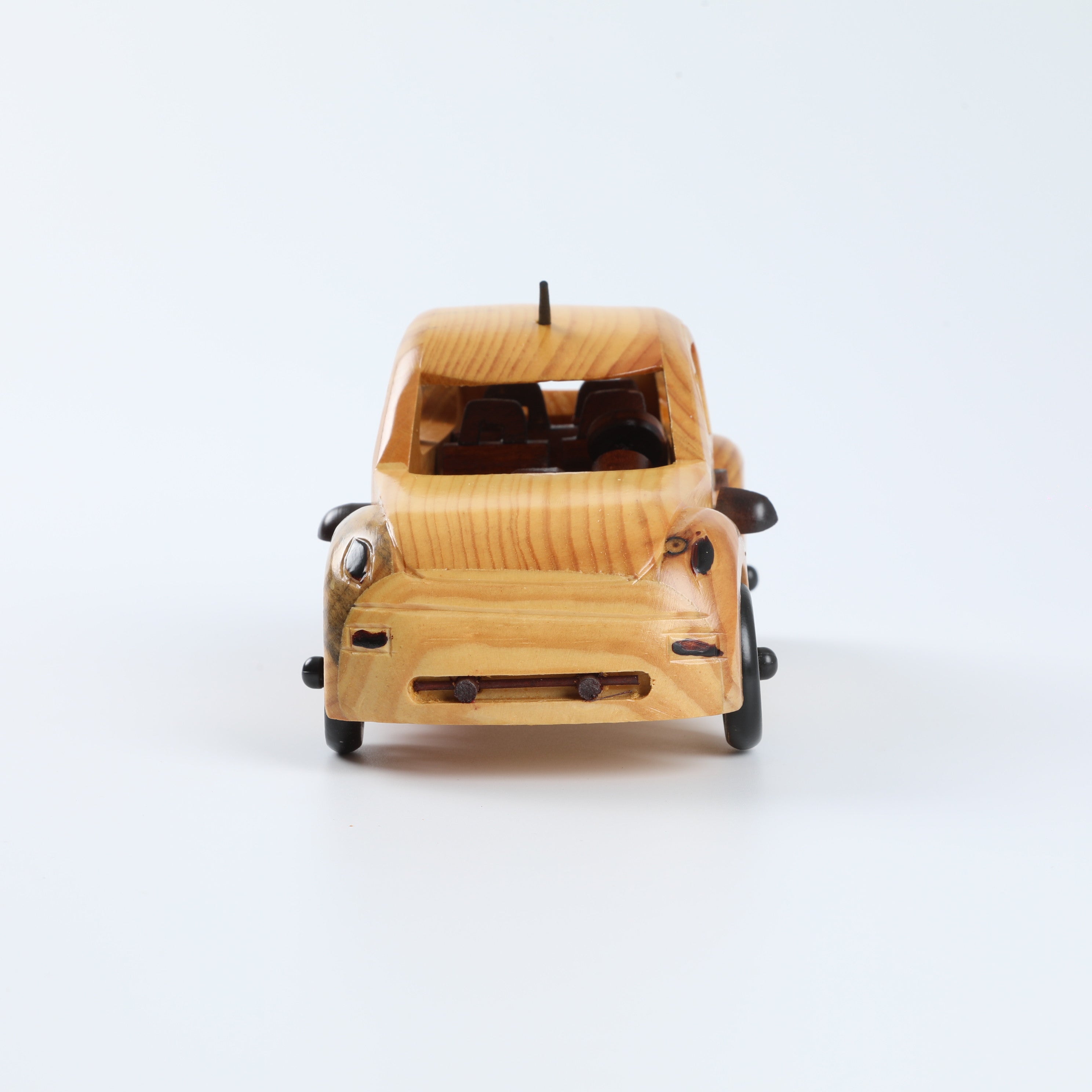 Time-Tested Wooden Car: A Child's First Focus & Coordination Journey