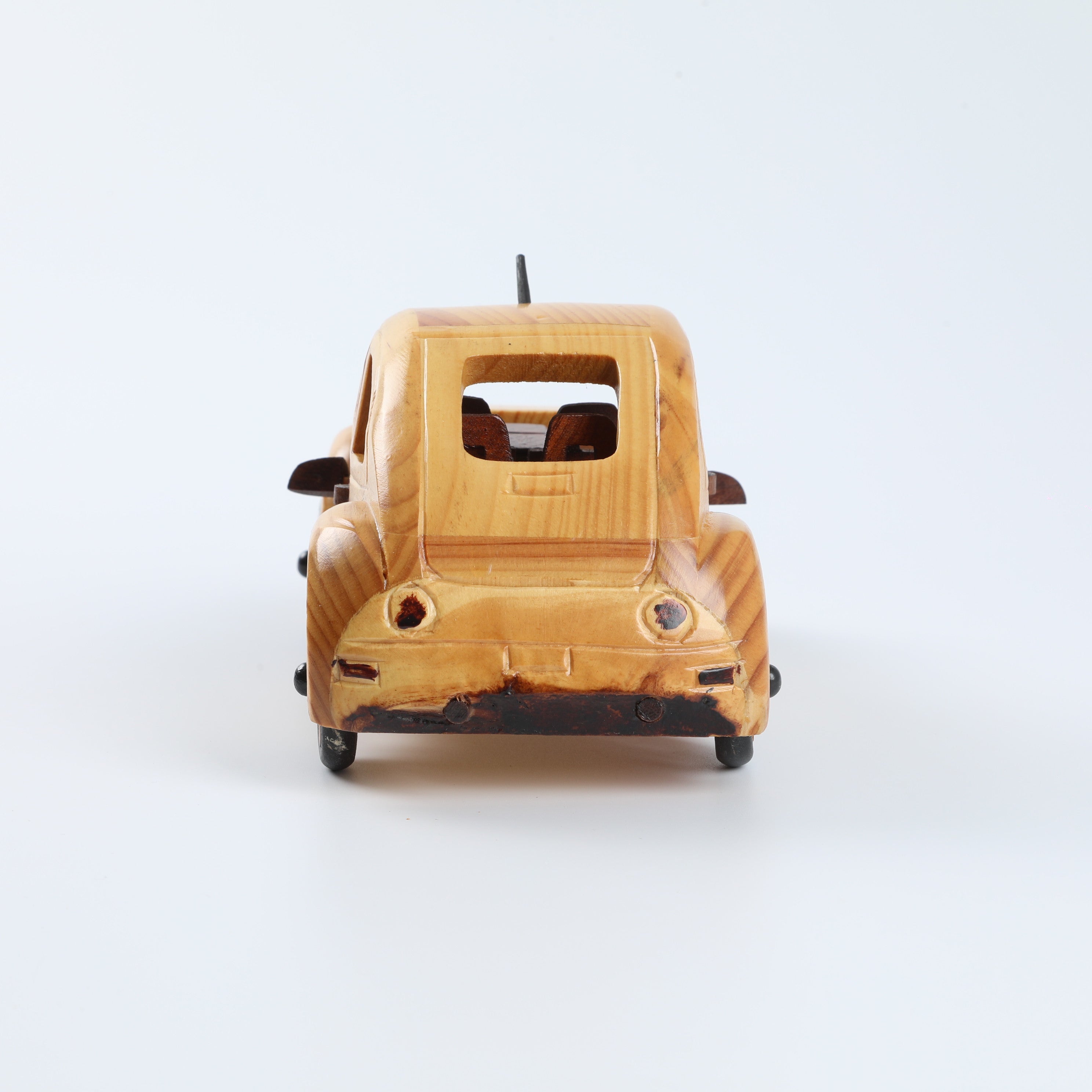 Time-Tested Wooden Car: A Child's First Focus & Coordination Journey