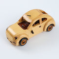 Time-Tested Wooden Car: A Child's First Focus & Coordination Journey