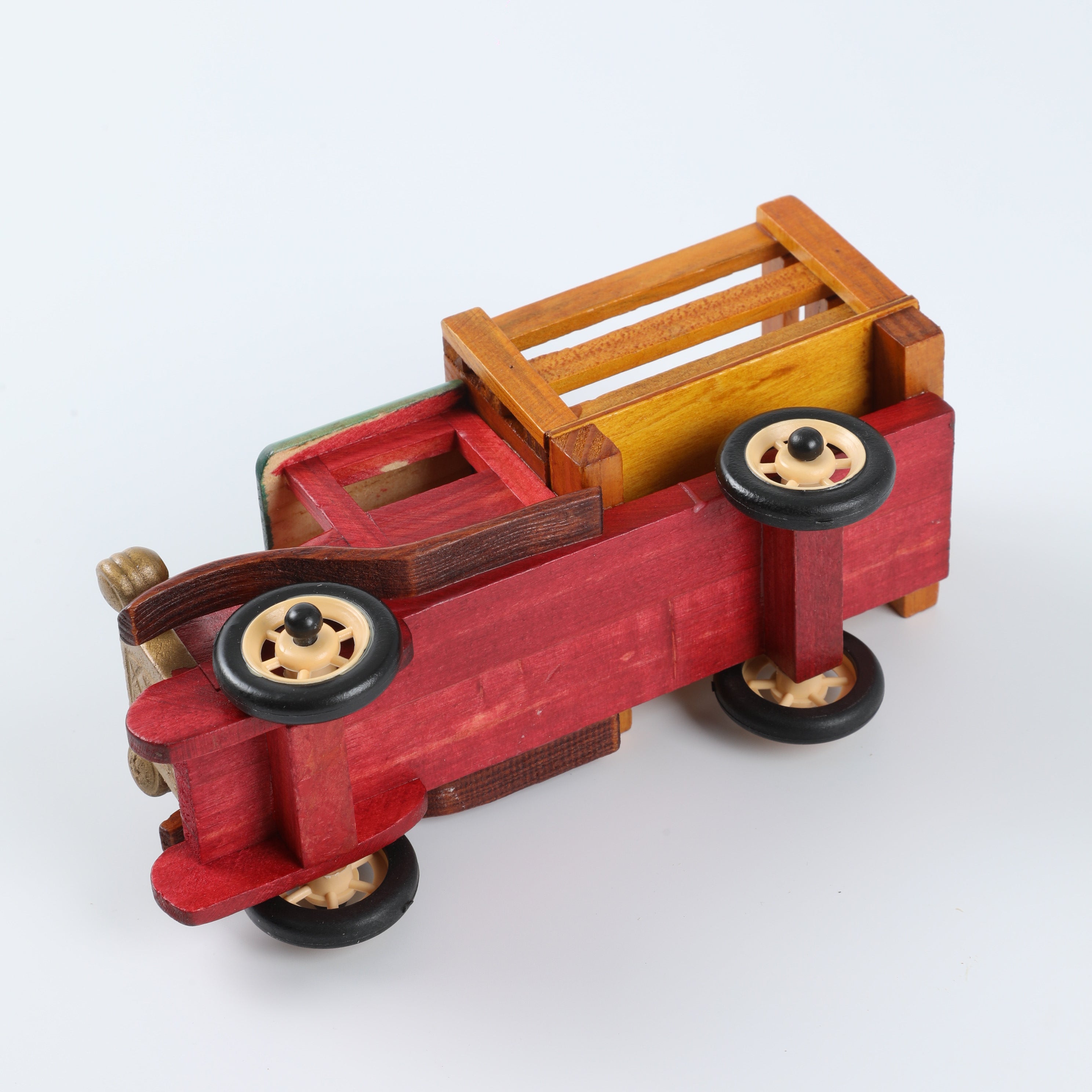 Wooden Car Toy & Desk Accent – A Creative Home Decor Piece