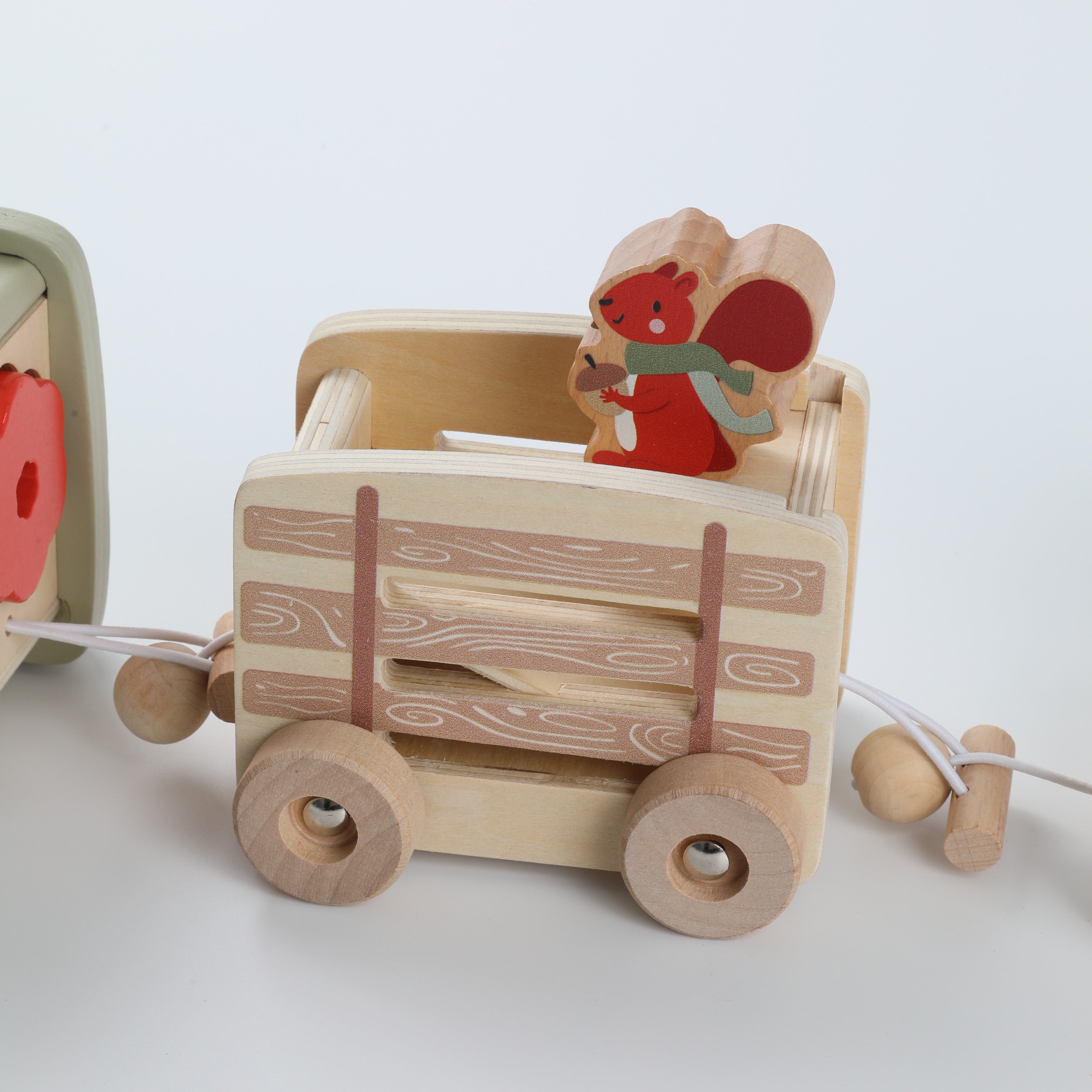 Wooden Educational Toy Car Set for Babies - Early Learning & Development