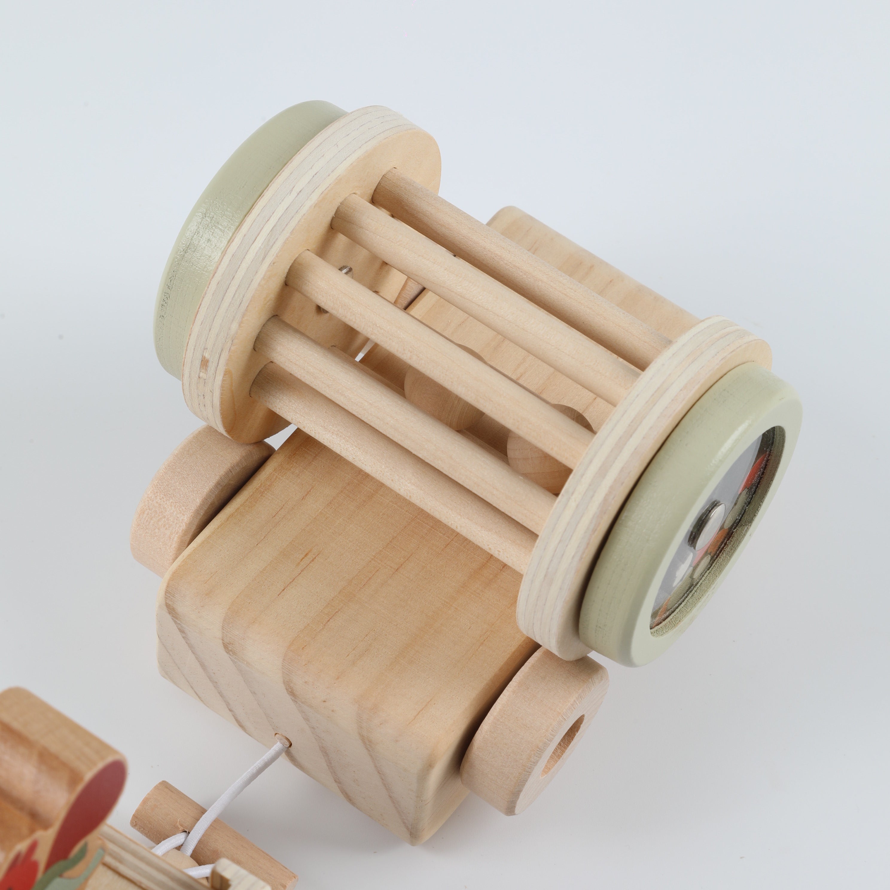 Wooden Educational Toy Car Set for Babies - Early Learning & Development