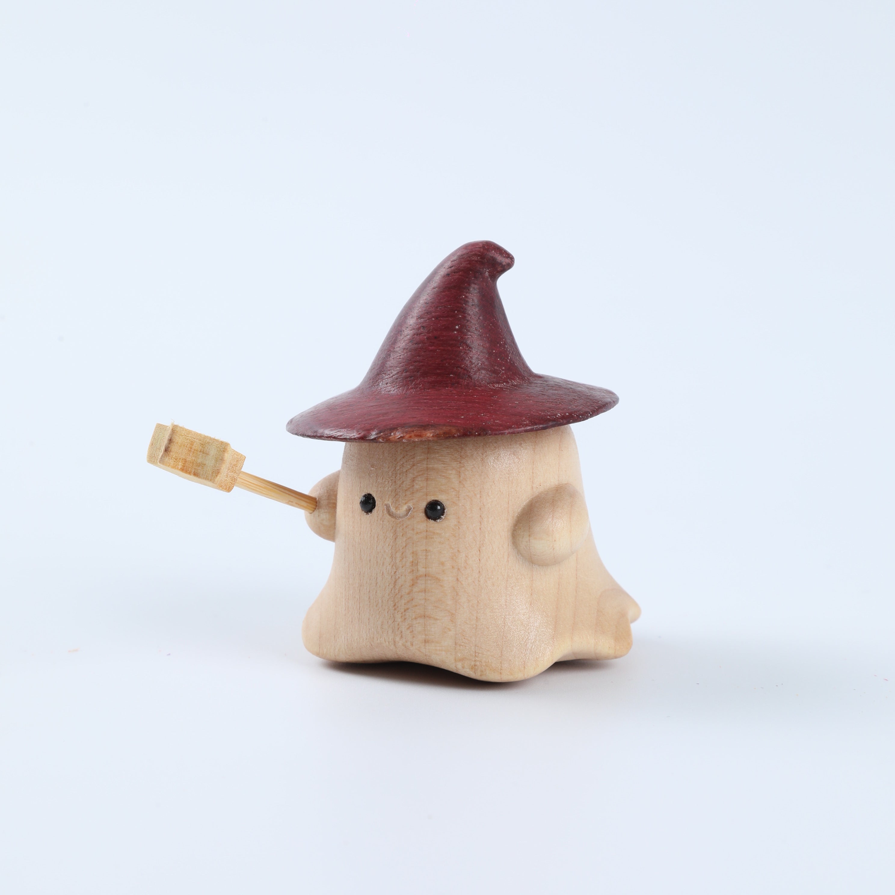 Hand-Carved Fairy Figurine & Building Blocks Decor