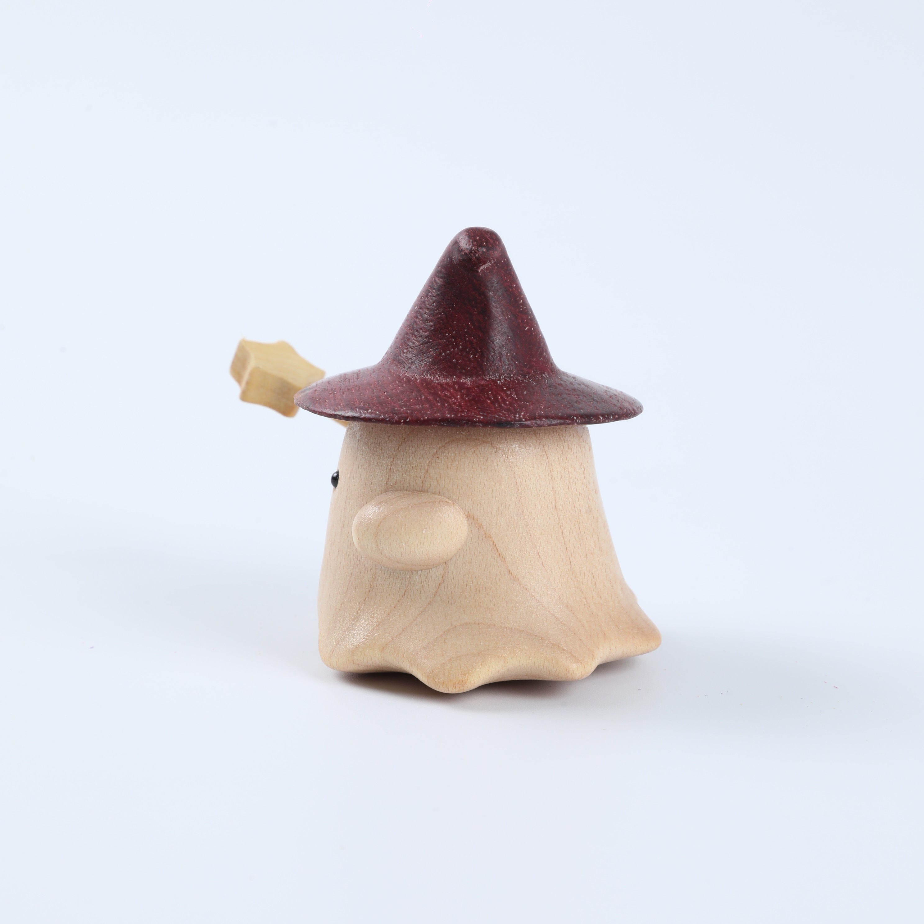 Hand-Carved Fairy Figurine & Building Blocks Decor