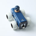 Children's Educational Wooden Pull-Back Toy Car