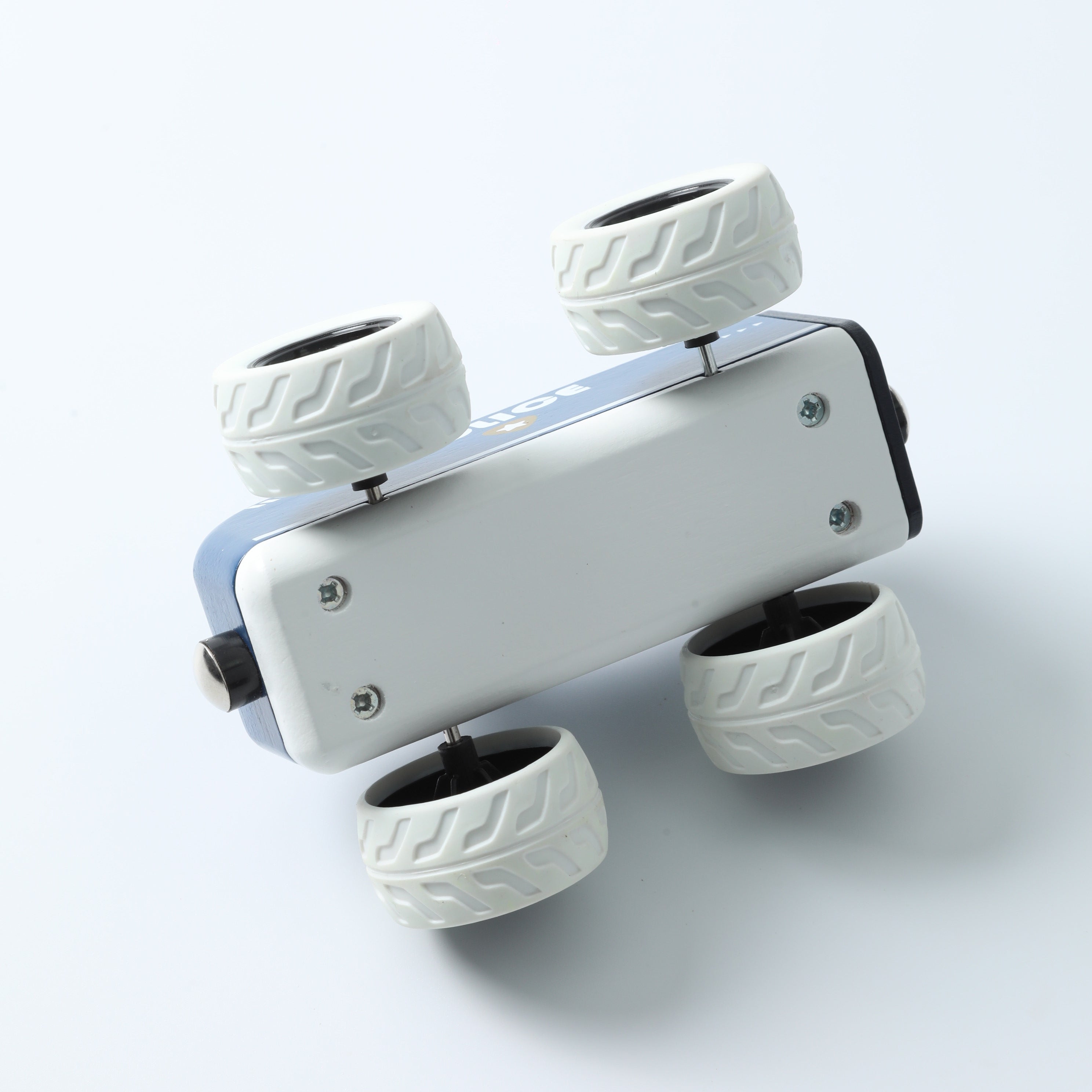 Children's Educational Wooden Pull-Back Toy Car