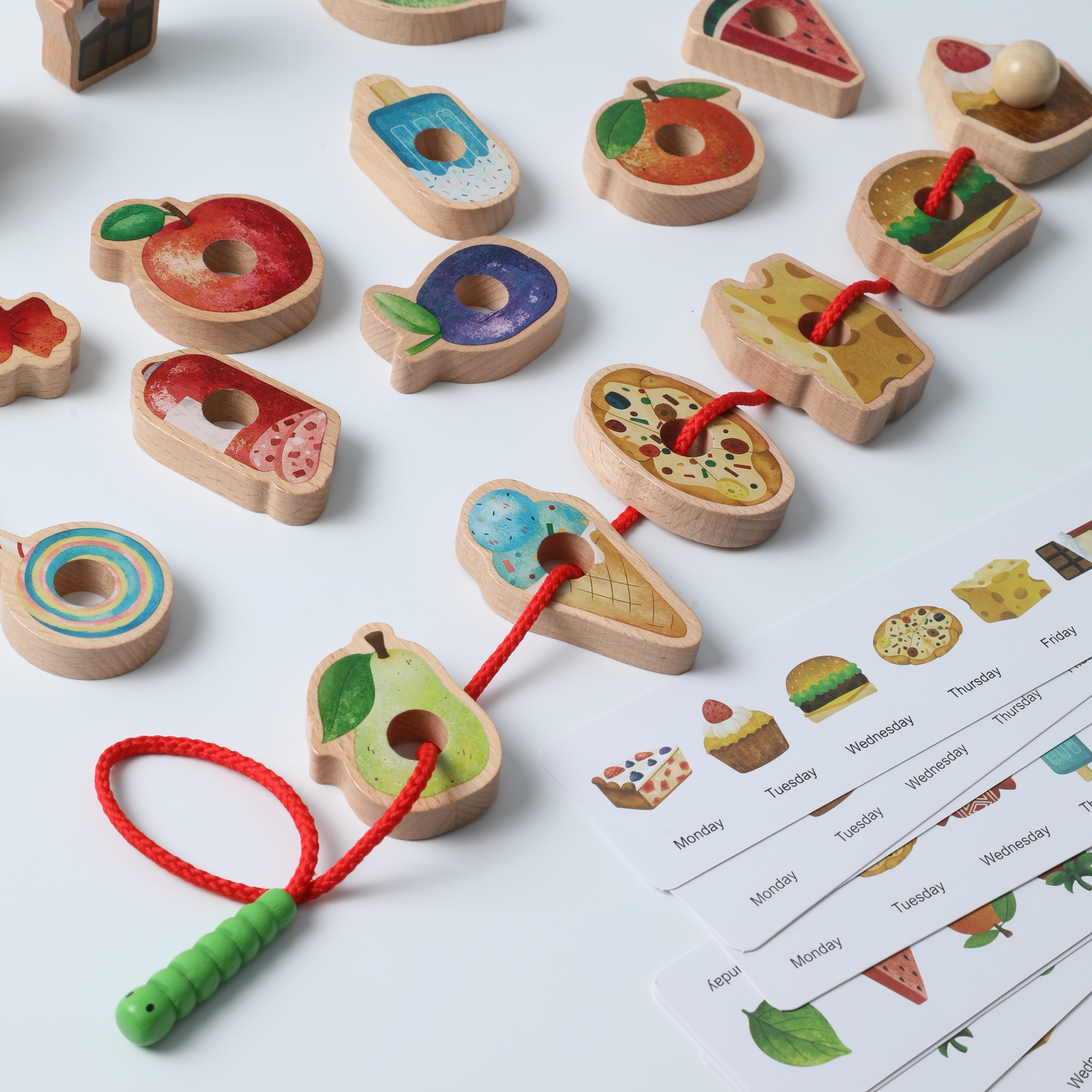 Threading Bead Game, Focus & Logical Thinking Training, Children‘s Educational Toy