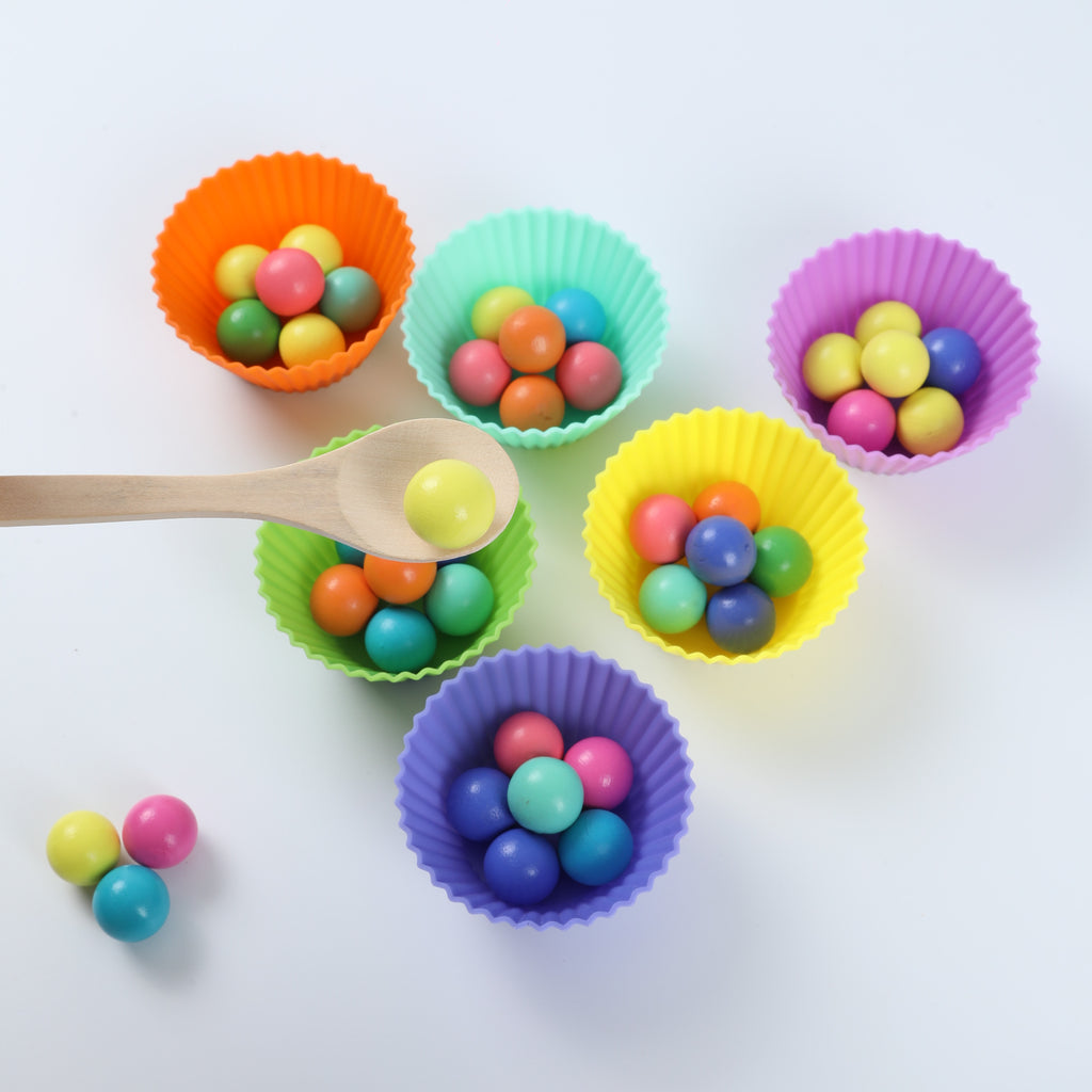 Bead Matching & Tweezer Game for Kids - Focus Skill Training Toy